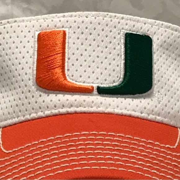 Adidas University of Miami Hurricane Ball Cap - Picture 5 of 16